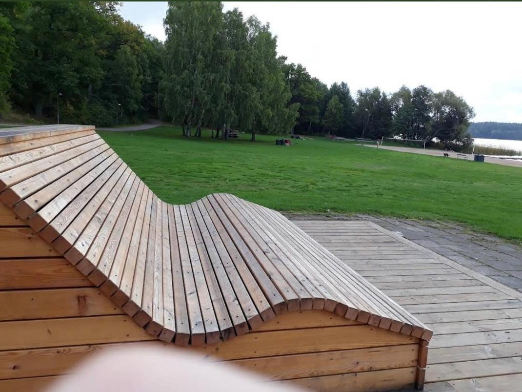Close To The Metro And The Beach!!! With A View Of The Scandinavian Forest Estocolmo Exterior foto